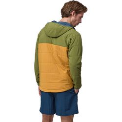 Patagonia Men's Pack In Pullover Hoody in Endless Blue model back