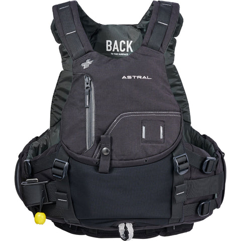 Astral Indus Lifejacket (PFD) in Space Black front