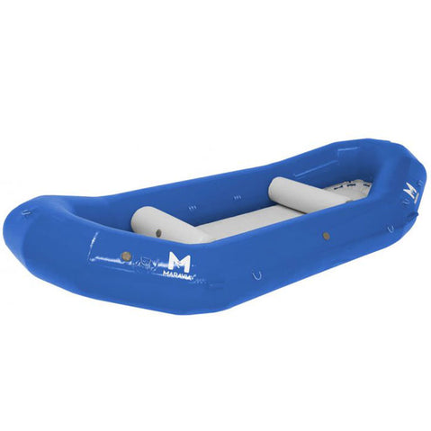 Maravia Williwaw 1.5 15 Self-Bailing Raft in Royal Blue angle