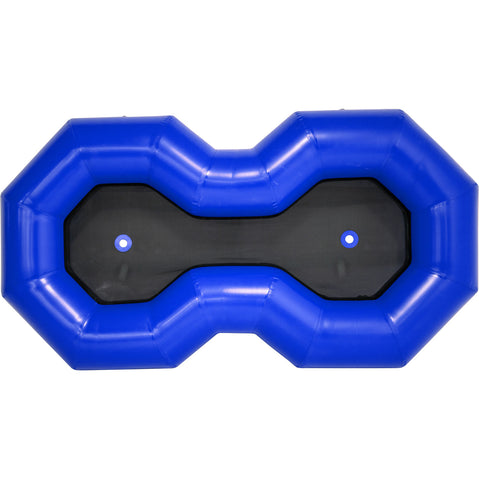 AIRE BuddyBomb Inflatable River Tube in Blue bottom