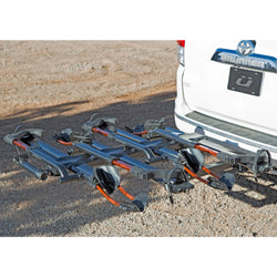 Kuat NV 2.0 & NV 2.0 Add-On Hitch Bike Rack Package in Black Metallic side