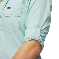 NRS Women's Guide Long-Sleeve Shirt roll up sleeve