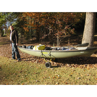 Suspenz Heavy Duty Airless Kayak Cart lifestyle