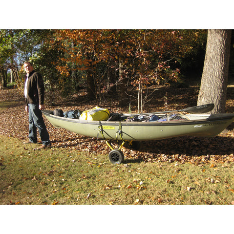 Suspenz Heavy Duty Airless Kayak Cart lifestyle