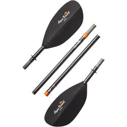 Aqua Bound Whiskey Carbon Straight Shaft 4-Piece Kayak Paddle pieces