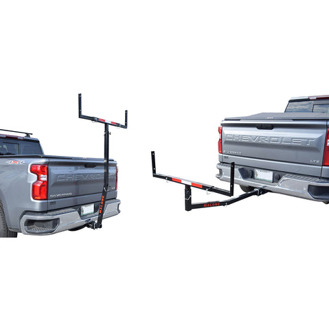 Malone Axis Truck Bed Load Extender installed on a truck