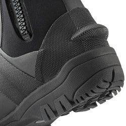NRS Workboot Water Shoes in Black heel detail