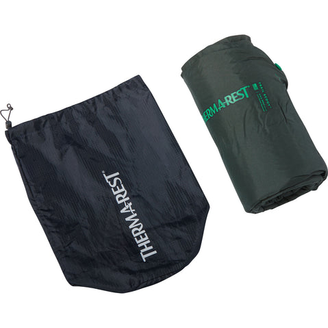 Therm-a-Rest Trail Scout Sleeping Pad in Deep Forest detail