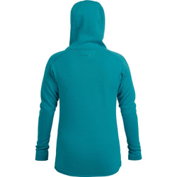 NRS Women's Expedition Weight Hoodie in Glacier back