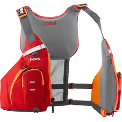 NRS cVest Lifejacket (PFD) red open