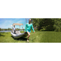 Sea Eagle PaddleSki 437ps Inflatable Kayak 2 Person Swivel Seat Package lifestyle