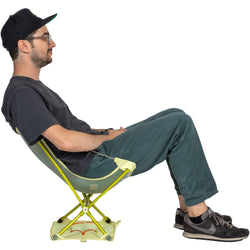 Nemo Equipment Moonlite Elite Reclining Camp Chair in Citron lifestyle