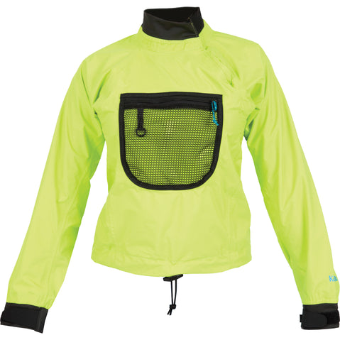 Kokatat Youth Hydrus Super Breeze Paddling Jacket in Mantis front