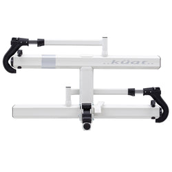 Kuat Sherpa 2.0 2 Bike Hitch Rack Pearl front view folded up