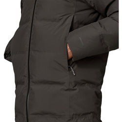 Patagonia Men's Jackson Glacier Parka in Black model pocket