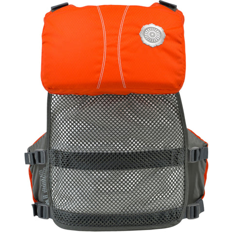 Astral Designs EV-Eight Lifejacket (PFD) Fire Orange Back