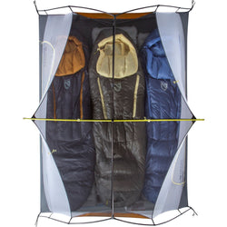 Nemo Dagger OSMO 3 Person Backpacking Tent top down mesh bags