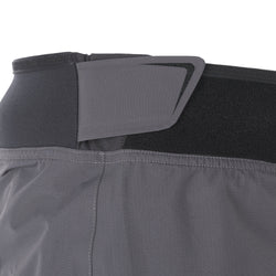 Level Six Current Paddling Pants in Charcoal waist closure