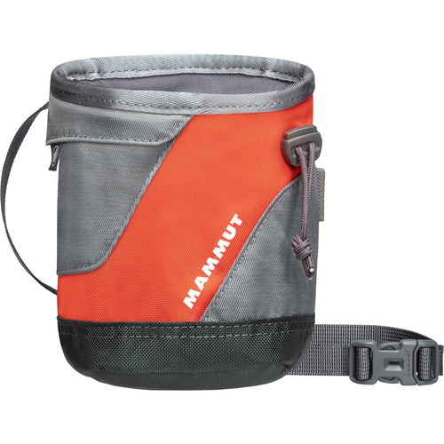 Mammut Ophir Chalk Bag in Dark Orange/Titanium front