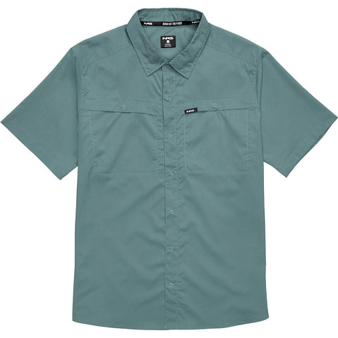 NRS Men's Gear Short Sleeve Shirt in Slate front