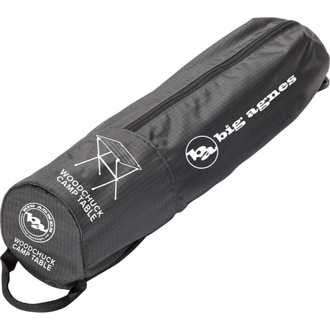 Big Agnes Woodchuck Camp Table in Asphalt packed