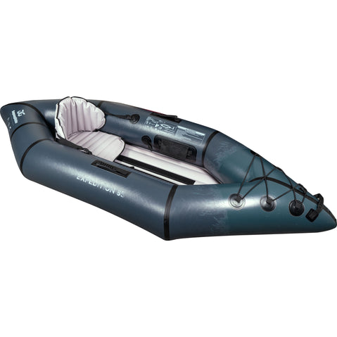 Aquaglide Backwoods Expedition 85 Ultralight Inflatable Kayak angle
