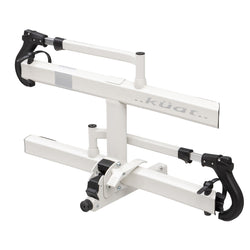 Kuat Sherpa 2.0 2 Bike Hitch Rack Pearl angle view folded up