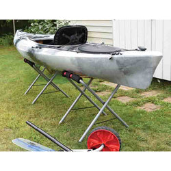 Malone Elevate Kayak Work/Storage Stand lifestyle