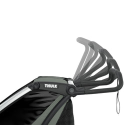 Thule Chariot Lite 1 Multisport Trailer/Stroller in Agave detail
