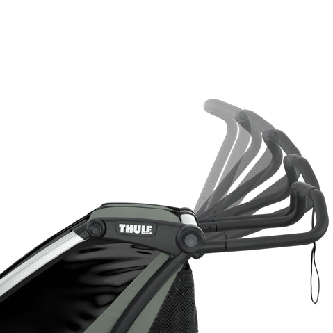 Thule Chariot Lite 1 Multisport Trailer/Stroller in Agave detail