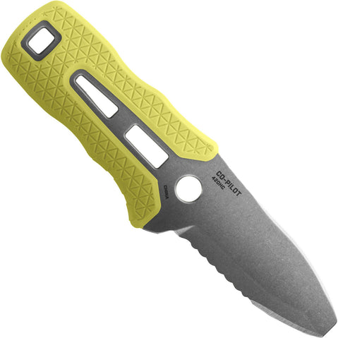 NRS Co-Pilot Knife in Safety Yellow right