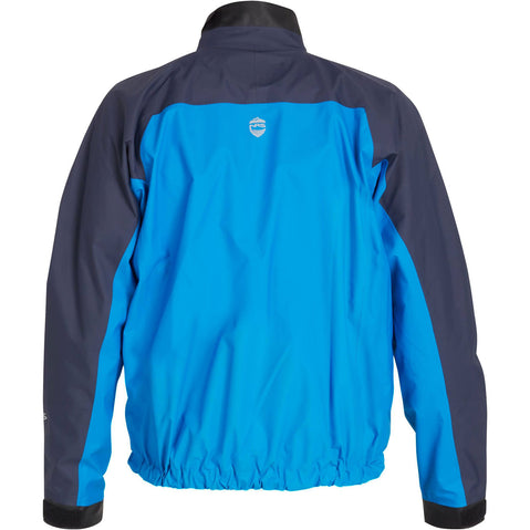 NRS Men's Endurance Paddling Jacket in Blue back