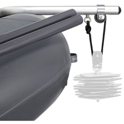 NRS Slipstream 129 Fishing Raft Package anchor ghosted