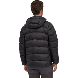 Patagonia Men's Fitz Roy Down Hoody Black model back