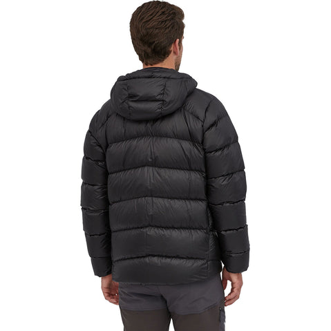 Patagonia Men's Fitz Roy Down Hoody Black model back