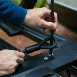 Kuat Piston Pro X 2 Bike Hitch Rack in Galaxy Gray lifestyle