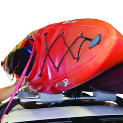 Malone Stax Pro 2 Kayak Roof Rack loading