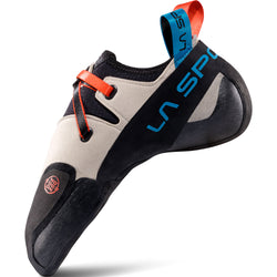 La Sportiva Futura Rock Climbing Shoes in Chalk left view