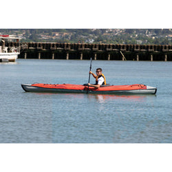 Advanced Elements AdvancedFrame Convertible Inflatable Kayak in use