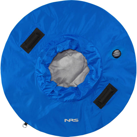 NRS Wild River Float Tube Cover in Blue Floor top