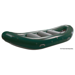 AIRE Super Duper Puma Self-Bailing Raft with 2 Thwarts in Green angle
