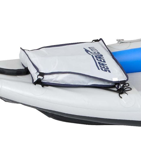 Sea Eagle Explorer 380X Inflatable Kayak Pro Tandem Package packed