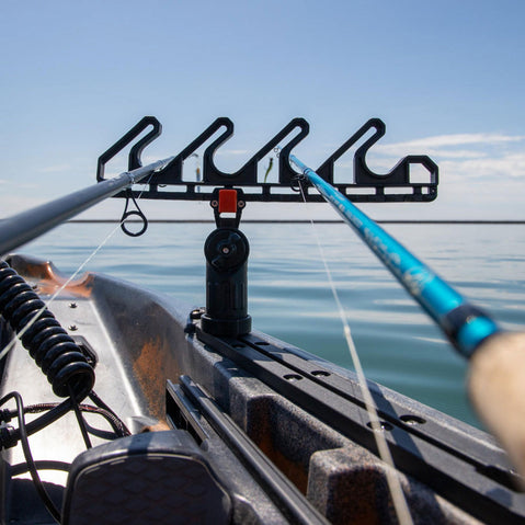 YakAttack CenterStage Rod Stager use