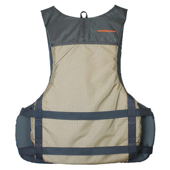 Stohlquist Spinner Lifejacket (PFD) khaki back view