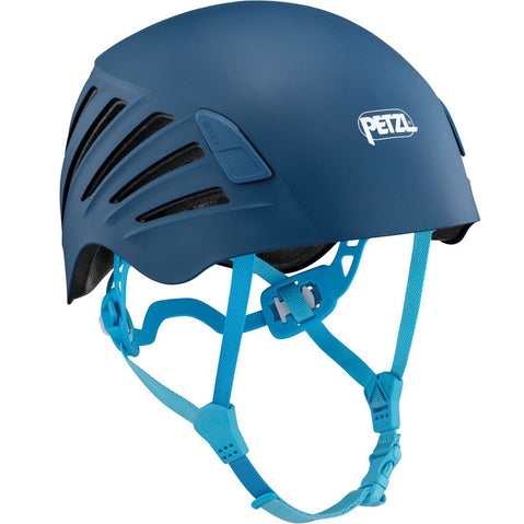 Petzl Women's Borea Climbing Helmet in Navy Blue angle