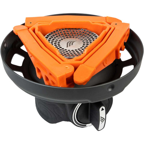 Jetboil Zip 0.8L Camp Stove burner angle view