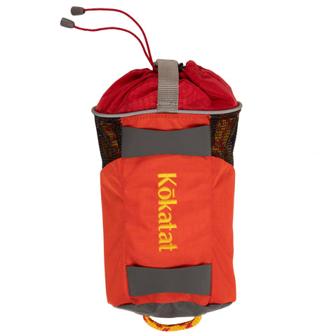 Kokatat Huck 70' Throw Bag in Red back