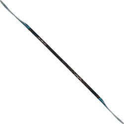 Aqua-Bound Aerial Major Fiberglass Straight Shaft 1-Piece Kayak Paddle in Blue full profile
