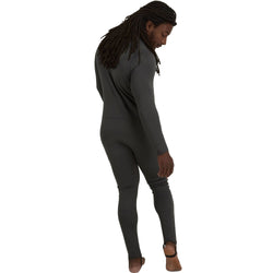 NRS Men's Expedition Weight Union Suit in Graphite model back