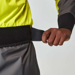 NRS Women's Riptide Paddling Jacket citrus waist pull tab